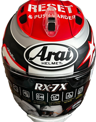 #ad ASIAN FIT Arai HAYDEN RESET Full Face Helmet RX 7X Corsair X Size XL 61 62cm $629.49