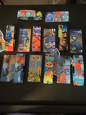 #ad Zox Escape Artist Set Of 7 Straps And Cards Including Moonstone Season 3 $100.00