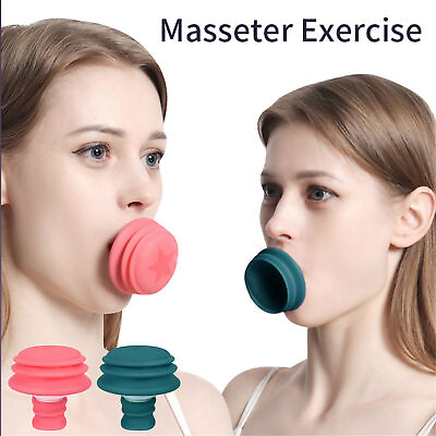 #ad 1pcs Face Slimming Tool V Shape Exerciser Facial Mouth Jaw Line Exercise Tool $8.03