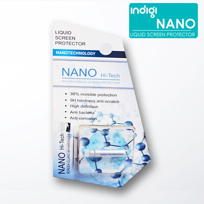 #ad #ad Indigi® Glass Guard Nano Liquid Screen Protector Sapphire Strength Invisible $9.98