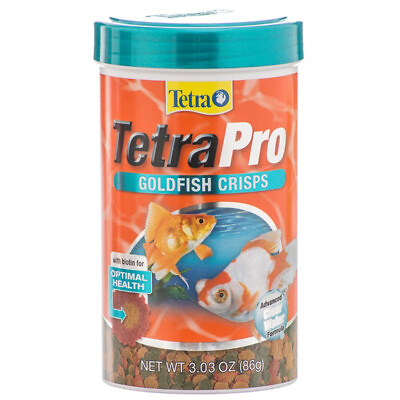 #ad Tetra Pro Goldfish Crisps Fish Food for Optimal Health $66.45