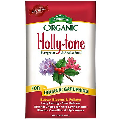#ad Espoma Organic Holly tone Evergreen amp; Azalea Food for Acid Loving Plants 36lbs $43.53