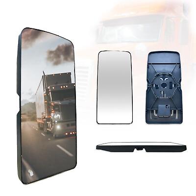 #ad #ad SPLENDID Upper Mirror Glass for Freightliner Columbia Coronado Flat Heated $45.11