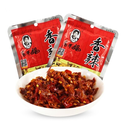 Delicious Chinese Food（陶华碧老干妈 香辣菜60g*5袋LaoGanMa）Spicy Flavor Pickled Chilli 特产 $22.00