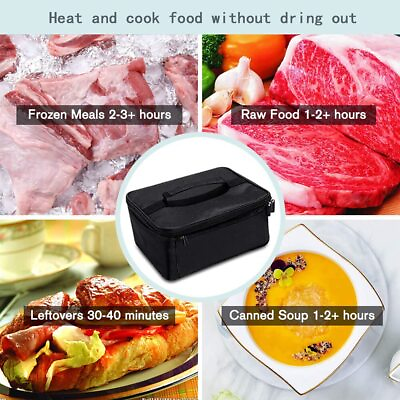 For Reheating Lunches Frozen Food Portable Oven 24V Food Warmer Heated Lunch Box $25.99