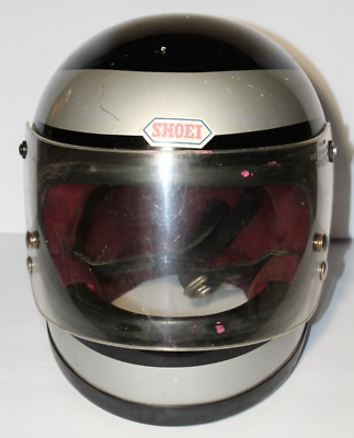 #ad #ad 1975 Old Vintage Shoei Racing Helmet Size Large Drag Racing Motorcycle Helmet $249.99