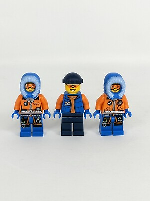 #ad Lego City lot of 3 MiniFigs Artic Assistant CTY0496 amp; 2 Artic Explorer CTY0491 $10.75