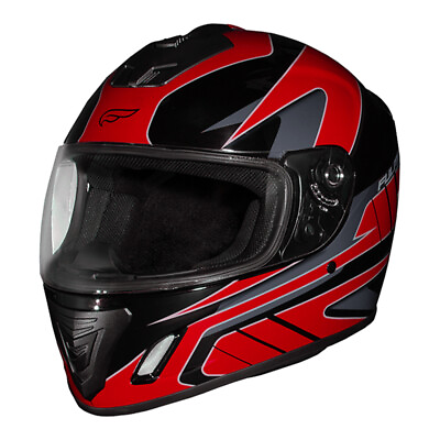#ad Fulmer 152 Ace Iconic Red Full Face Motorcycle Helmet Adult Size SM $49.99