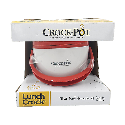#ad Crock Pot® Lunch Crock® Food Warmer 20 Ounces Stainless Steel Portable New $24.95