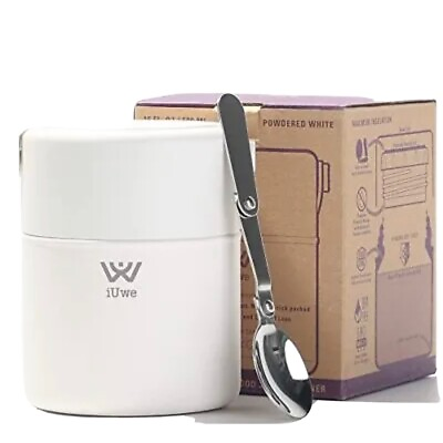 #ad iUwe 16 oz Food Thermos for Hot Food with Spoon $18.00