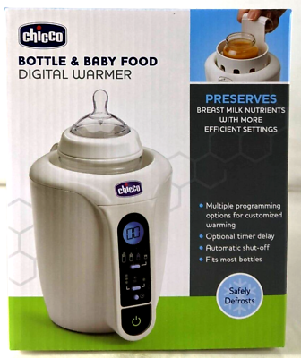 #ad Chicco NaturalFit Digital Bottle amp; Baby Food Warmer with Auto Shut Off BPA Free $39.99