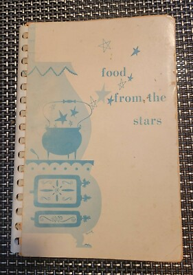 #ad Vintage California Cookbook Order of the Eastern Star Food From the Stars 1950 $50.23