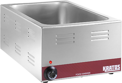 #ad 28W 168 Commercial Electric Countertop Food Warmer Portable Food Pan Warmer 120 $150.36