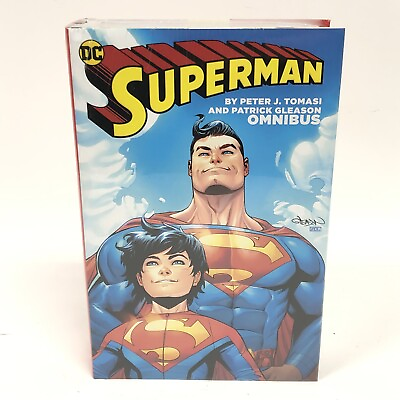 Superman by Peter J Tomasi amp; Patrick Gleason Omnibus #x27;22 New DC Comics HC Sealed $99.95