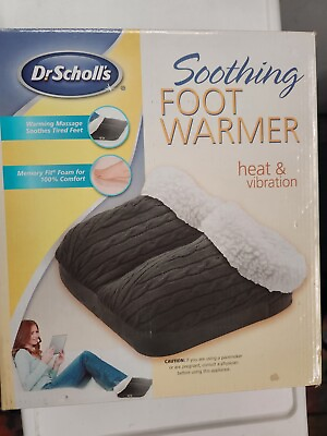 #ad #ad Foot Warmer With Heat amp; Vibration Massage By Dr Scholl#x27;s Black $25.00