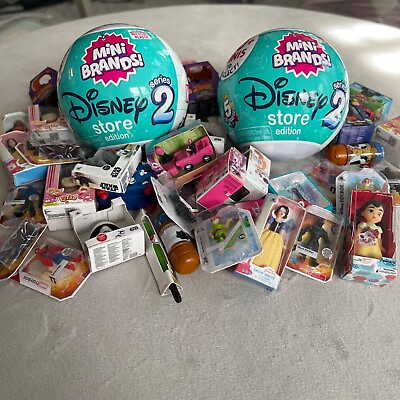 5 Surprise Mini Brands Disney Store Series 1 2 *You Pick* *Combined Ship* $3.25