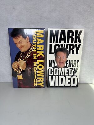 #ad Vintage Sealed VHS comedy Mark Lowry mouth in motion Stand Up Comedy $9.09