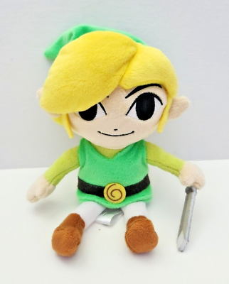 #ad Nintendo The Legend of Zelda Toon Link Stuffed Plush 7” Wind Waker HD $10.00