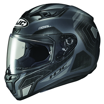 #ad HJC i10 Sonar Full Face Helmet Black Grey XL $189.99