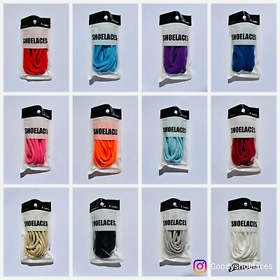 THICK OVAL REPLACEMENT SHOELACES FOR NIKE SB DUNK SHOE LACES COLORS BUY 2 GET 1 $4.49