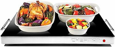 #ad Warming Tray Cooking Chef Kitchen Electric Temperature Control Buffet Party Top $126.97