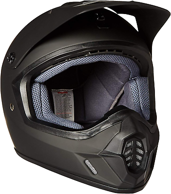 #ad #ad HJC Helmets Adult 320 615 Motorcycle Riding Helmet Matte Black Size XL $99.99