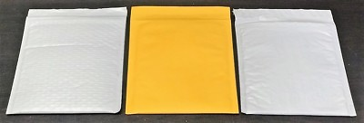 Choose QTY of Tuff Kraft or Poly Padded Bubble Mailers Shipping Envelopes $51.24