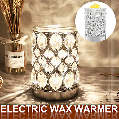 Wax Melter Oil Electric Aroma Lamp Electric Burner Warmer Fragrance Night Light $9.99
