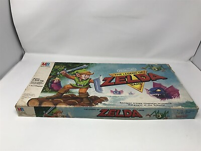 #ad Vintage 1988 Nintendo The Legend Of Zelda Board Game Milton Bradley RARE C $289.99