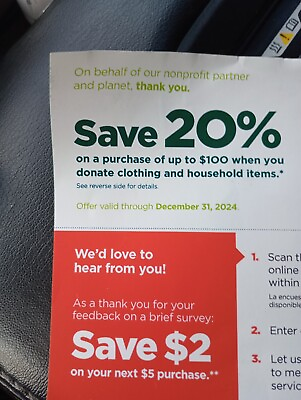 #ad #ad Savers 20% off Coupon and $2 off of $5 Coupon $2.49