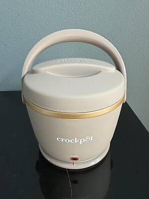 #ad Crockpot Food Warmer Portable Electric Lunch Box 20oz Sphinx Pink New Not Used $25.85