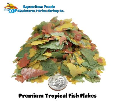 #ad PREMIUM TROPICAL FISH FLAKE FOOD PERFECT FOR ALL FRESHWATER FISH AFI $89.95