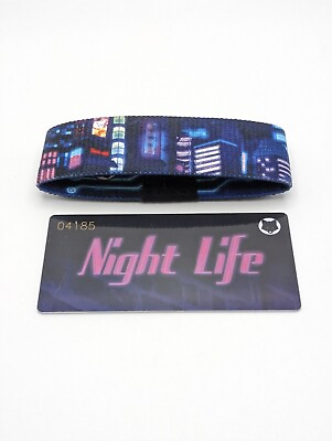 #ad Zox #4185 Night Life NEW Medium Strap Collector#x27;s Card $12.00