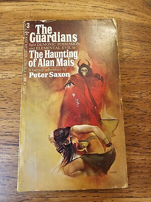 #ad #ad The Guardians: The Haunting of Alan Mais Peter Saxon Vintage Horror Paperback $19.99