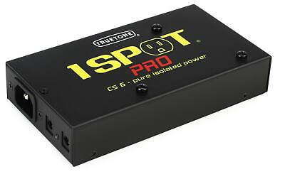#ad Truetone 1 SPOT PRO CS6 6 output Low profile Isolated Guitar Pedal Power Supply $142.99