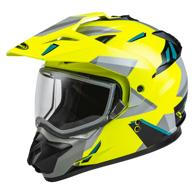 #ad #ad Gmax GM 11S Ripcord Hi Vis Gray Adventure Snow Helmet Adult Sizes SM XL $44.99