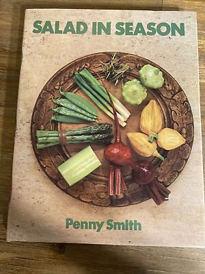 #ad SALAD IN SEASON by Penny Smith Hardcover DJ Cookbook 1st Edition Vintage 1983 AU $25.65