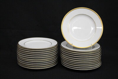 #ad #ad Set of 24 Pc. Marshall Field#x27;s MARKETPLACE 8 1 4quot; Salad Party Plates Bangladesh $219.00