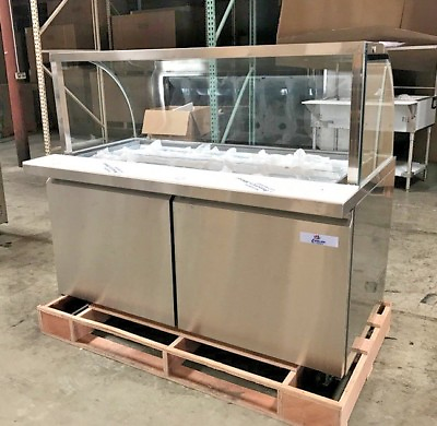 NEW 60quot; Commercial Cold Table Refrigerator Buffet Salad Side Fruit Server NSF UL $4994.60