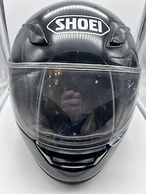 #ad Shoei RF 1100 Full Face Motorcycle Helmet Gloss Black Size Large XL $39.00