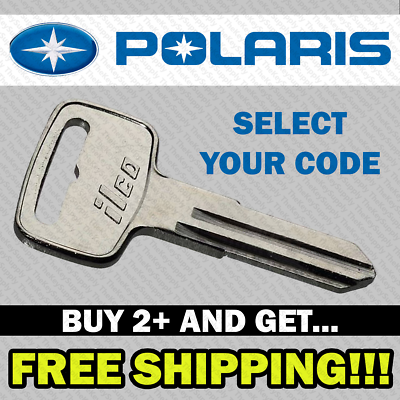 #ad Polaris ATV Ranger RZR Snowmobile Key Cut to Your Code 4000 4149 $10.39