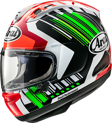#ad #ad ARAI Corsair X Rea 5 Helmet Large Green 0101 15904 $999.95