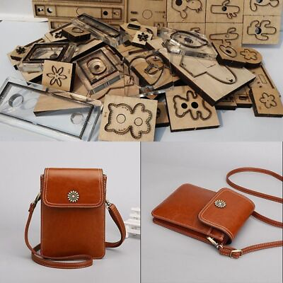 #ad Leather Mobile Bag Die Cut Knife Mould Japanese Steel Leather Crafts Punch Tools $221.29