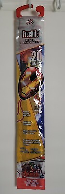 #ad #ad X Kites 20 Inch Poly Face Shaped Kite Iron Man Marvel#x27;s Avenger NIP $12.00
