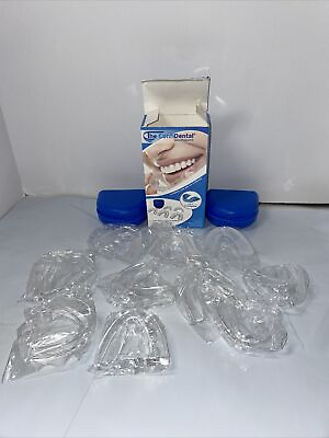 #ad The ConfiDental Mouth guards 3 Heavy Duty 7 Regular Protectors 2 CASES $23.95
