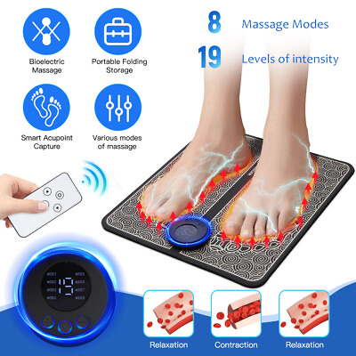 Electric USB Foot Massager Leg Reshaping Deep Kneading Muscle Pain Relax Machine $8.05