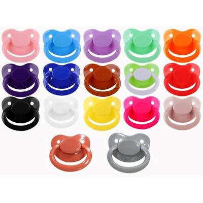 Baby Silicone Cute Pretty Adult Pacifiers Play Mouth Adult Size Pacifiers $8.21