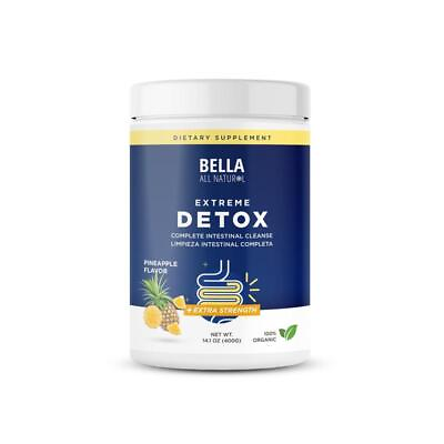 #ad Bella All Natural Extreme Detox Powder Pineapple Piña 400grams $33.60