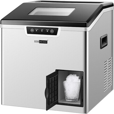 2in1 Electric Portable Countertop Ice Cube Maker amp; Ice Shaver Machine 44lbs day $189.99