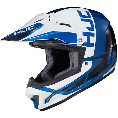 #ad HJC CL XY 2 Creed Youth Helmet Blue White Black MC 2 XL 0865 2902 07 $87.75